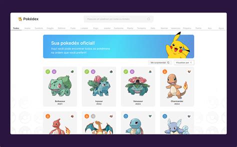 official pokedex website.